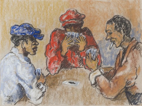 Conrad Theys; Kaartspelers