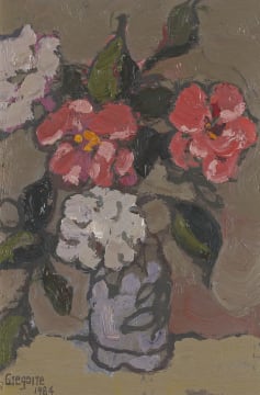 Gregoire Boonzaier; Flowers in a Vase