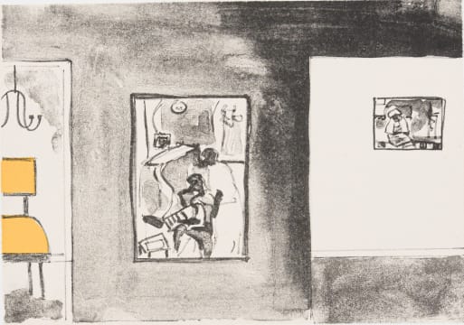 Sam Nhlengethwa; A Study of Bearden
