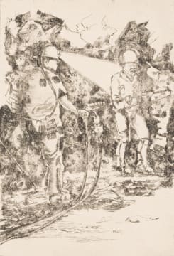 Durant Sihlali; Drilling on the Rockface