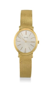 Piaget; Lady's 18ct yellow gold Piaget wristwatch, Ref 9821/124144