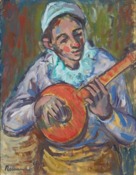 Hennie Niemann Snr; Banjo Player