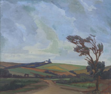Johannes Antonie Smith; Road Through a Verdant Landscape