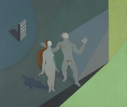 Claude Bouscharain; Adam and Eve Expelled from the Garden of Eden