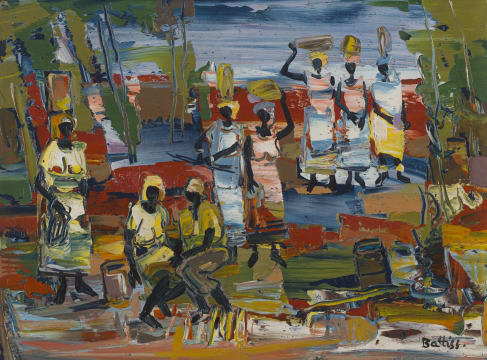 Walter Battiss; African Figures