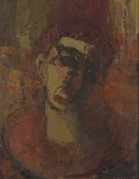 Frank Spears; Harlequin in Red