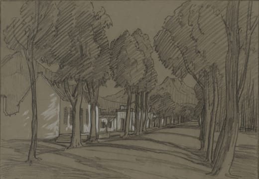 Jacob Hendrik Pierneef; Die Laan, Stellenbosch