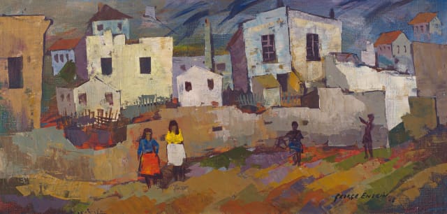 George Enslin; Maleierbuurt, Kaapstad