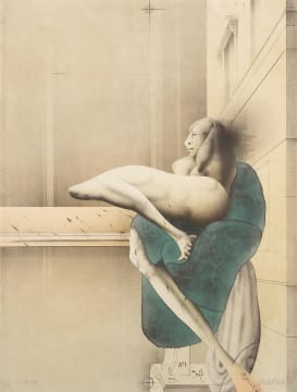 Paul Wunderlich; Der Morgen (Nach Michelangelo)