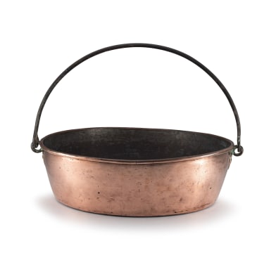 A Cape copper jam boiler, 19th century