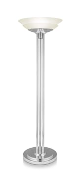 An Art Deco Lampadaire standing lamp designed by Jean Perzel