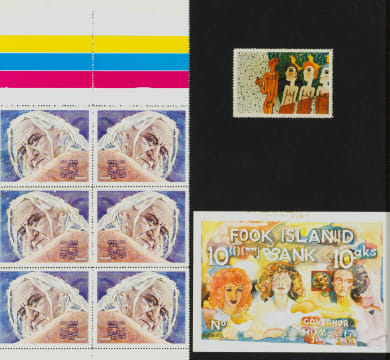 Walter Battiss; Fook Island Stamps