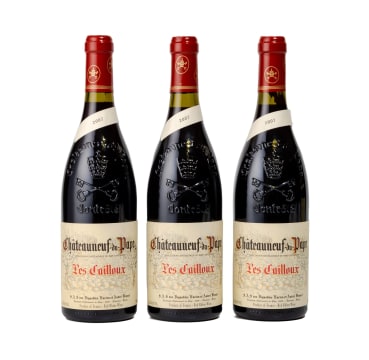 Lucien et Andre Brunel; Châteauneuf-du-Pape Les Cailloux; 2007; 3 (1 x 3); 750ml