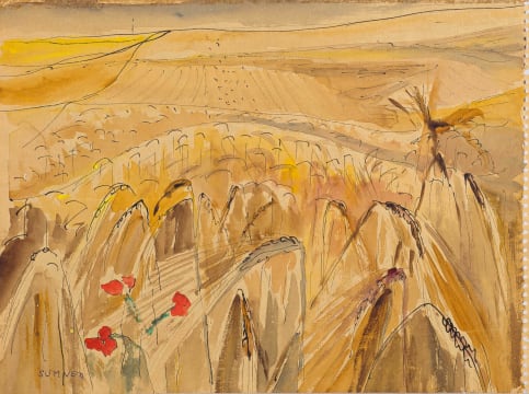 Maud Sumner; Wheatfields