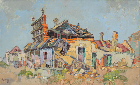 Gregoire Boonzaier; Demolition, District Six, Cape Town