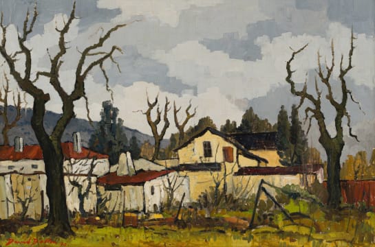 David Botha; Cape Winter Scene