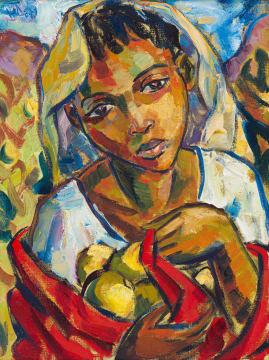 Hennie Niemann Jnr; Girl with Fruit