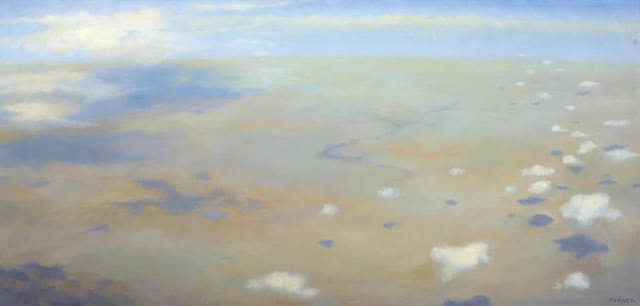 Maud Sumner; Aerial View of Clouds