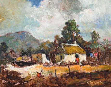 Alexander Rose-Innes; Cottage in a Landscape