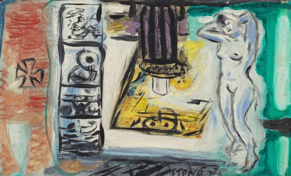 Simon Stone; Nude Composition
