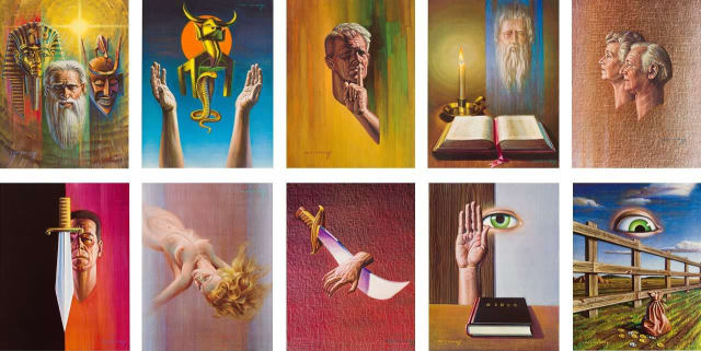Vladimir Tretchikoff; The Ten Commandments, portfolio