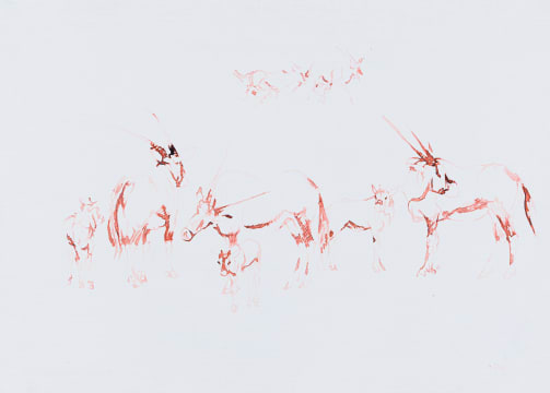 Zakkie Eloff; Herd of Gemsbok