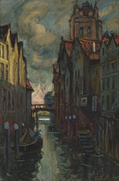 Sydney Carter; Canals, Bruges