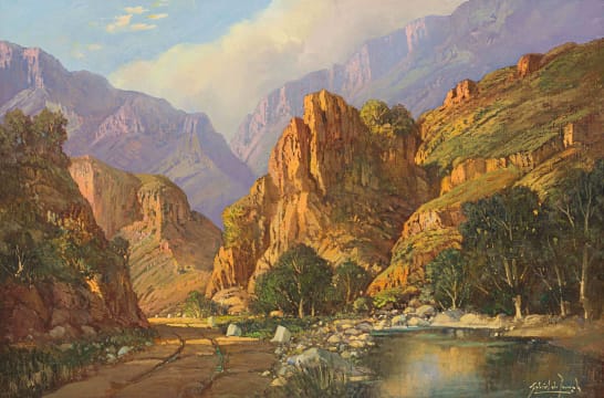 Gabriel de Jongh; Mountain Pass