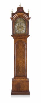 A walnut longcase clock, Thomas Pitt, London, mid 18th century