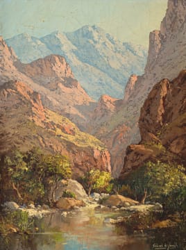 Gabriel de Jongh; Kloof, Meirng Poort (sic)