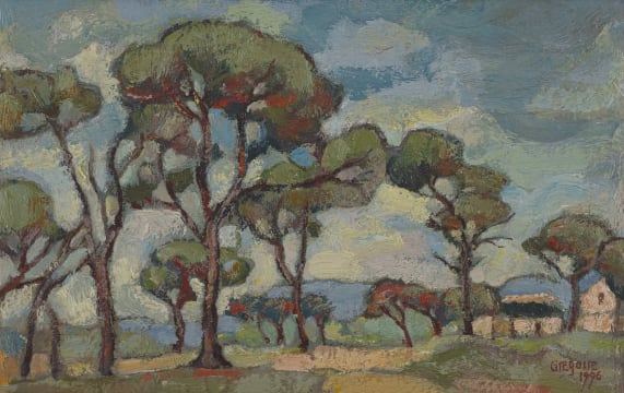 Gregoire Boonzaier; Landscape with Trees