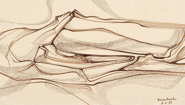 Anna Vorster; Karoo Landskap 1