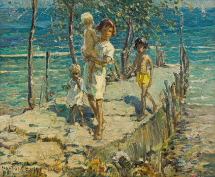 Dorothea Sharp; On the Jetty