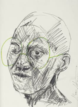 Nelson Makamo; Boy with Green Glasses
