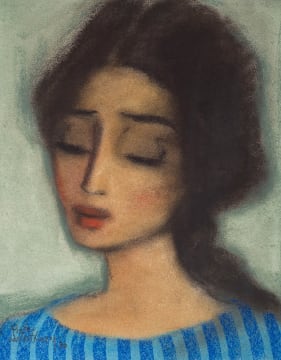 Pieter van der Westhuizen; Lady in Blue