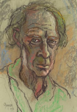 Gregoire Boonzaier; Man in Green Shirt