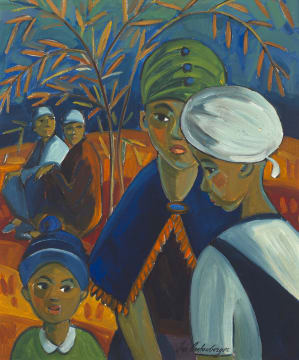 Iris Ampenberger; Figures in Conversation