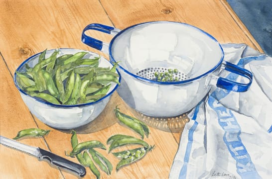 Beth Lowe; Shelling Peas