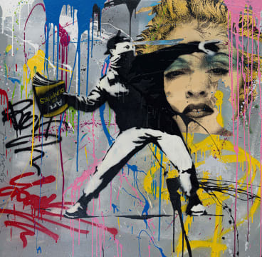 Mr Brainwash; Banksy Thrower