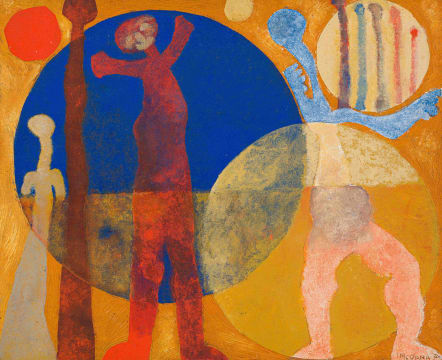 Isaac Nkoana; Composition with Figures