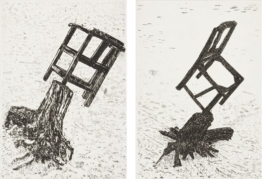 Jan van der Merwe; Ontwortel/Uprooted IV and V, two
