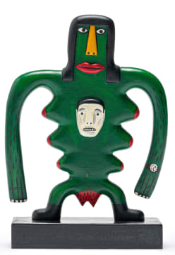 Norman Catherine; Green Woman