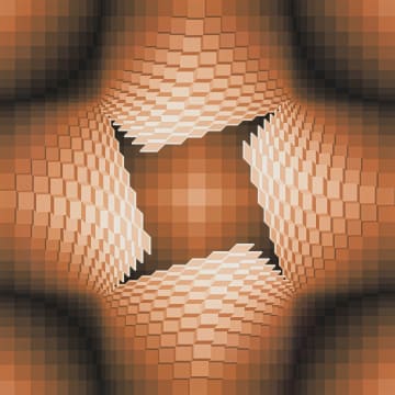Jean-Pierre Vasarely (Yvaral); Optical Abstract Composition