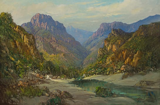 Gabriel de Jongh; River Valley