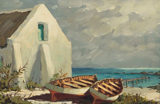 Nils Andersen; Rowing Boats and Cottage