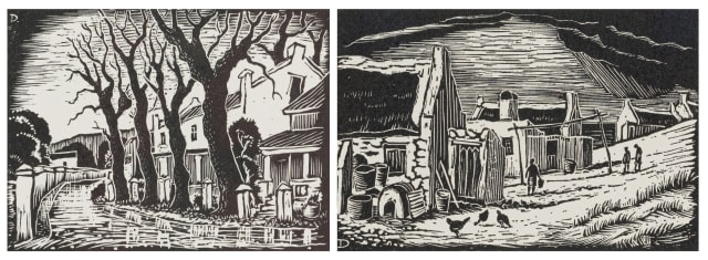 David Botha; Street Scenes, two