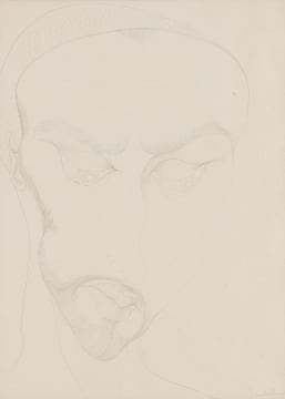 Louis le Sueur (Lewis Raseur); Head of a Man