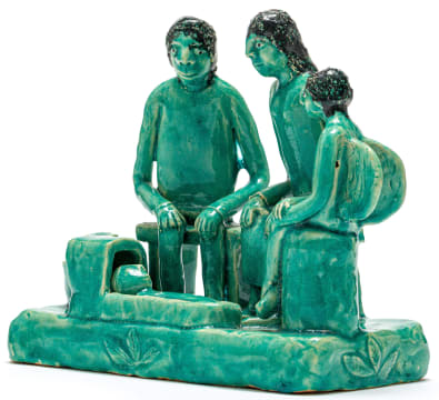 Nico Masemola; Nativity Scene (Green)