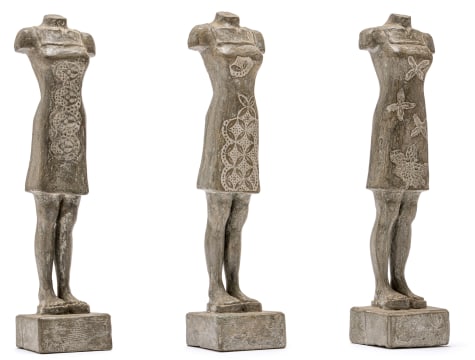 Marieke Prinsloo-Rowe; Female Figures, three