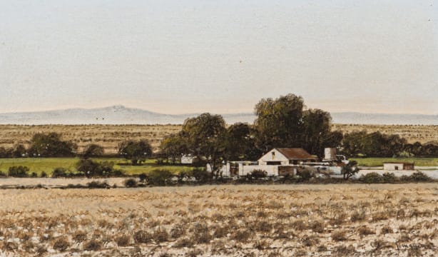 John Meyer; Landscape with Houses